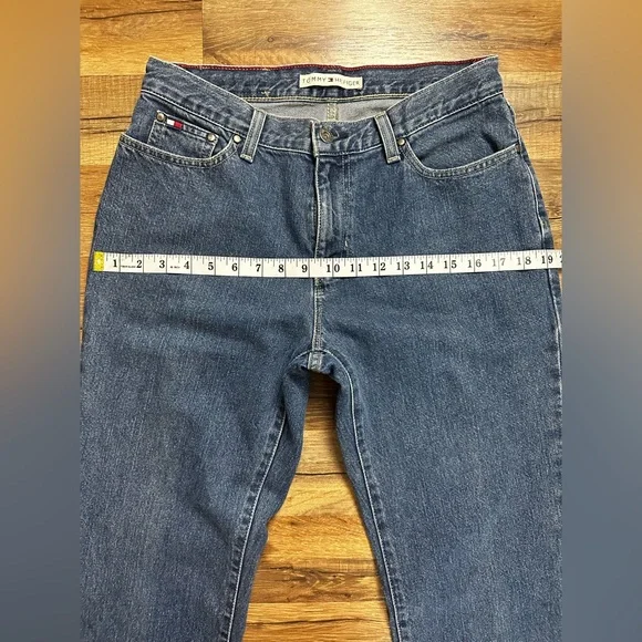 WOMENS VINTAGE HGH RISE TOMMY HILFIGER BOOTCUT JEANS - Picture 11 of 13